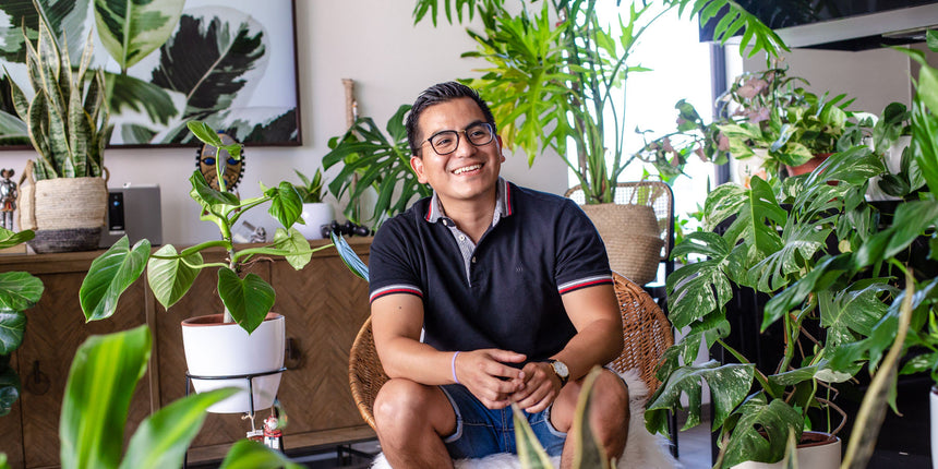 #PlantFamily: Ernesto Mori, un enamorado de las plantas.